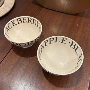 Fabulous Emma Bridgewater BlackBerry & Apple bowls.